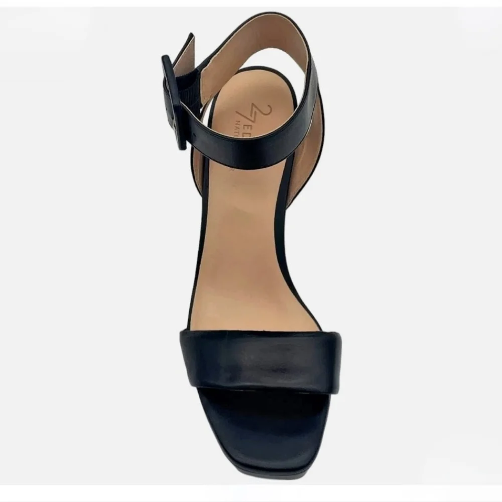 Naturalizer 27 Edit Jaselle Black Leather Heels